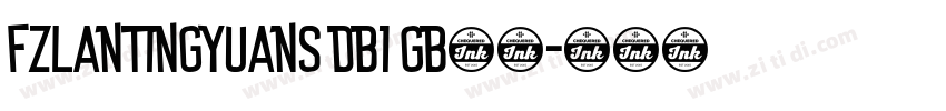 FZLanTingYuanS DB1 GB字体字体转换